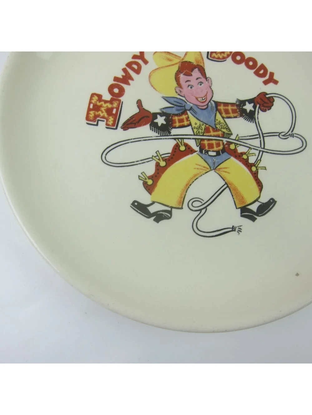 Vintage Howdy Doody Ceramic Plate 8.5